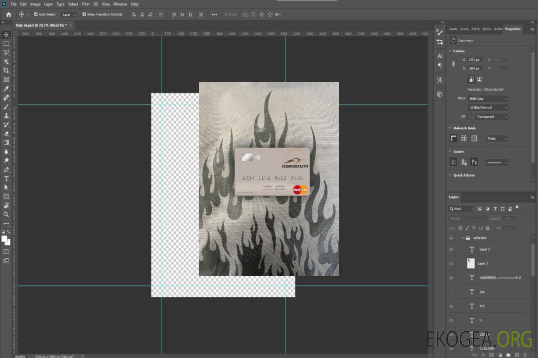 Turkménistan Garagum IJSB mastercard photolook recto template Turkménistan Garagum IJSB mastercard photolook recto template